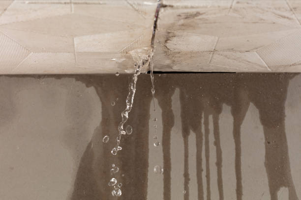 Professional Flood Damage Cleanup technician working in Clayton, NC